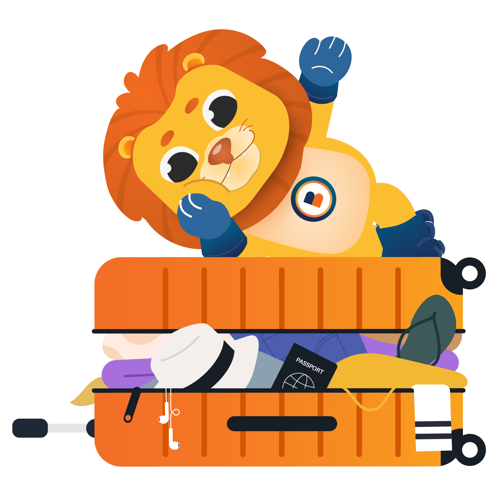 Excess Baggage Illustration