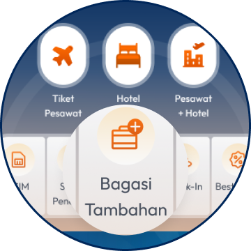 Pilih Menu ‘Bagasi Tambahan’