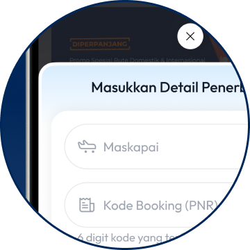 Masukkan Data Penerbangan